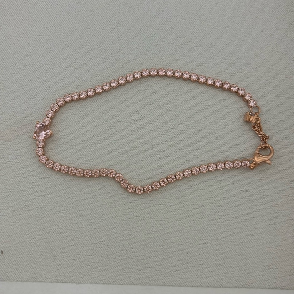 Pandora pink heart bracelet